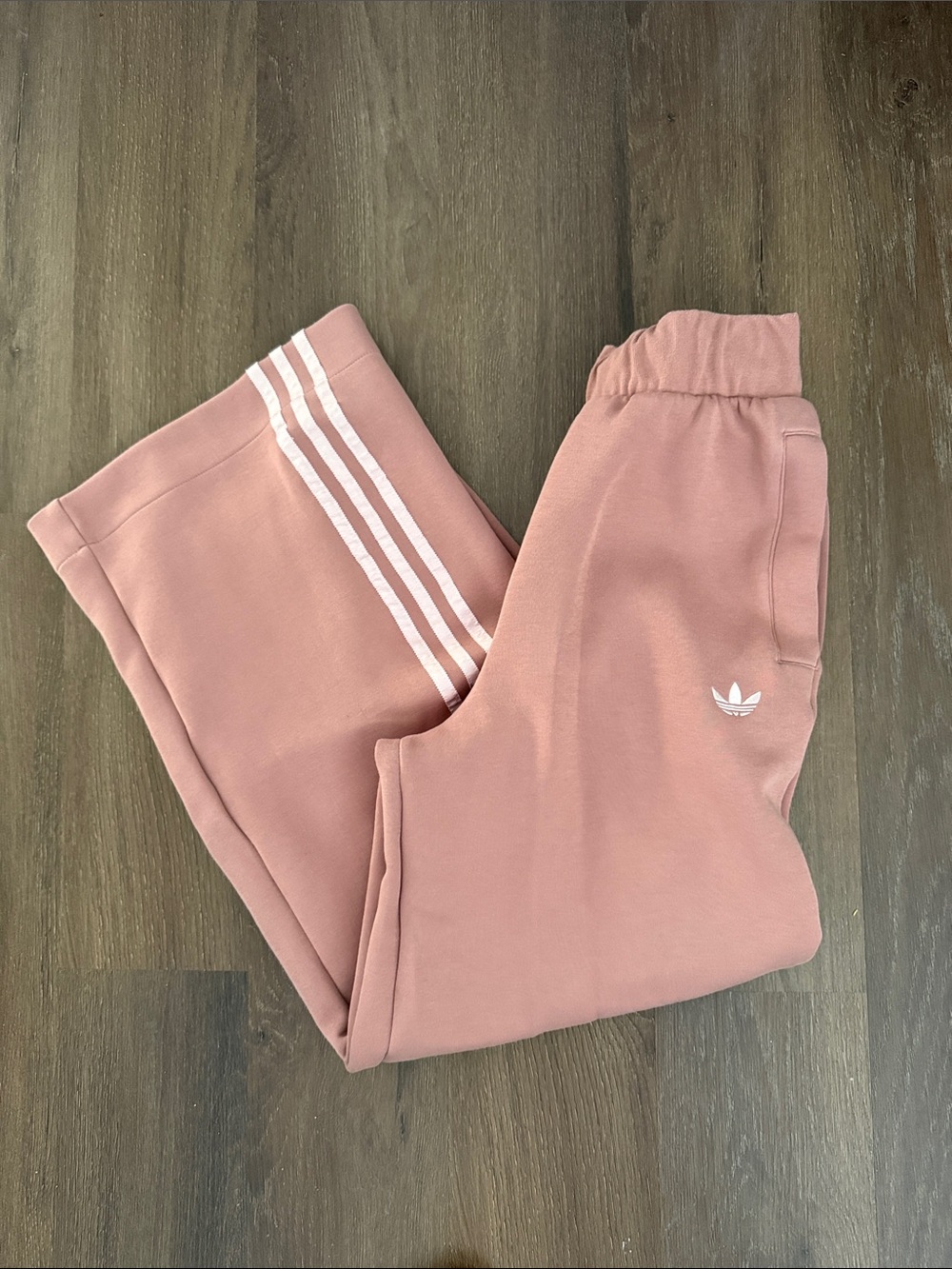Adidas Wide Leg Sweat Pants